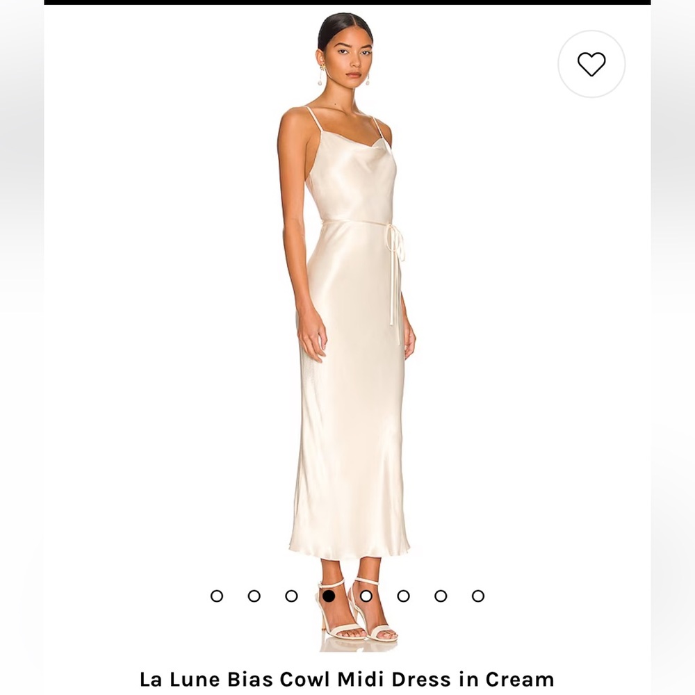 La Lune Shona Joy silk slip dress